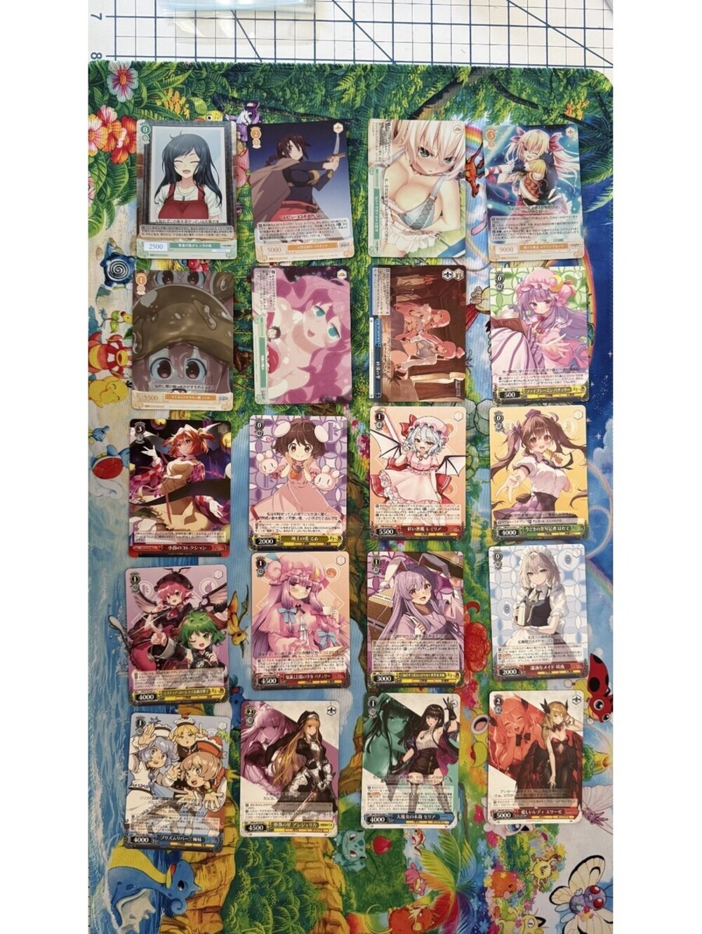 Weiss Schwarz 20 Card Lot Mixed Anime TCG RAW D17